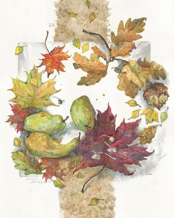 Autumn still-life - Мельникова Анастасия - Сайт художника