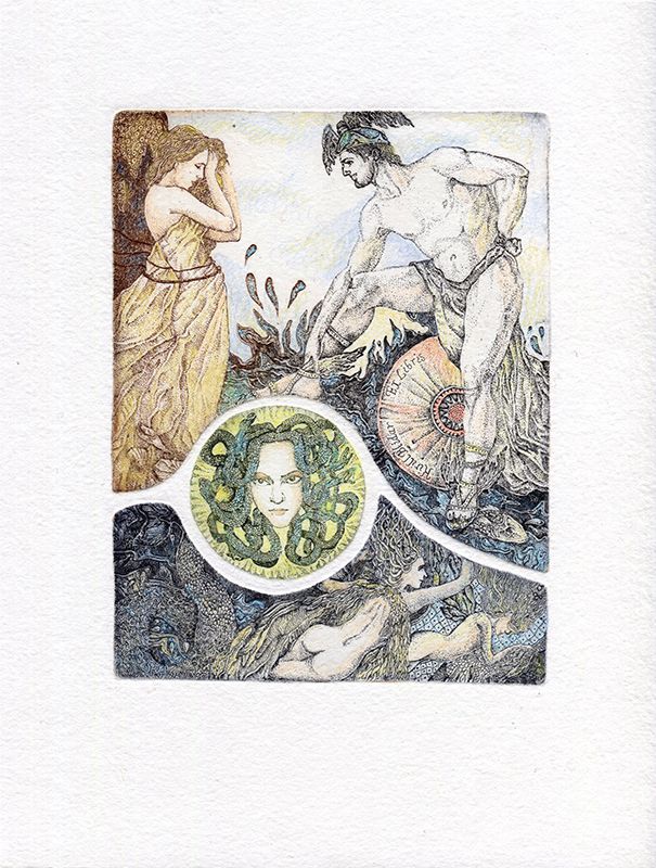 Perseus and Andromeda -  Art of Anastasia Melnikova